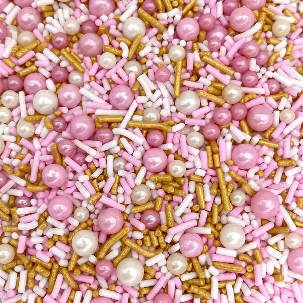 Sprinkles | Cupid confetti | Cookie sprinkles | Sprinkle mix | Pink sprinkles | Rose and gold sprinkles