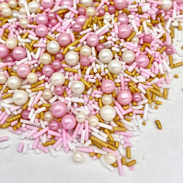 Sprinkles | Cupid confetti | Cookie sprinkles | Sprinkle mix | Pink sprinkles | Rose and gold sprinkles