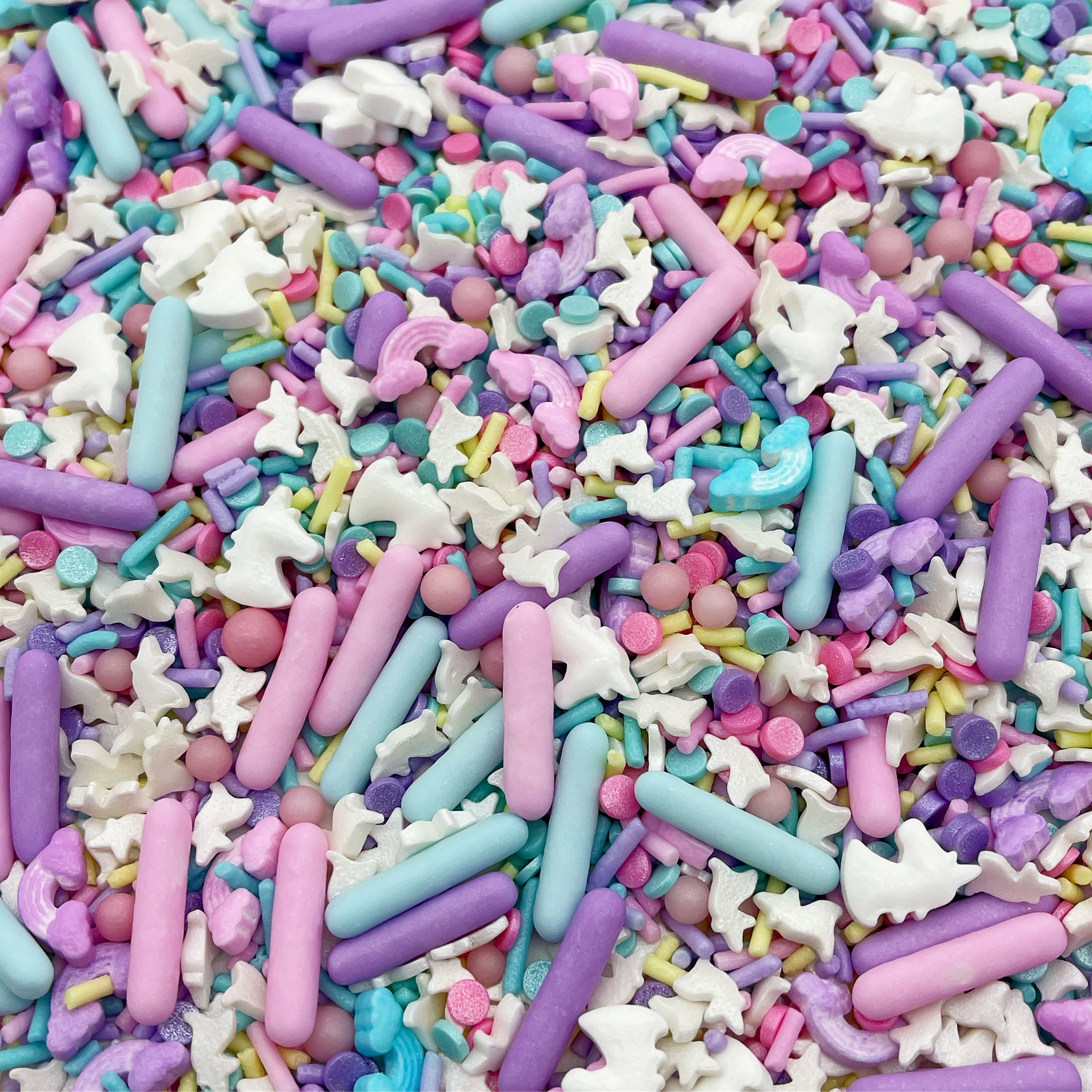 Rainbow Unicorn Sprinkle Mix | Sprinkle Confetti | Cake Sprinkles | Manvscakes