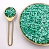 Sprinkles | Teal Mermaid Tail Shaped Sprinkles | Edible Sprinkles | Teal Sprinkles