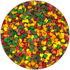 Autumn leaves confetti quin sprinkles, cake decorations, cupcake sprinkles, fall baking