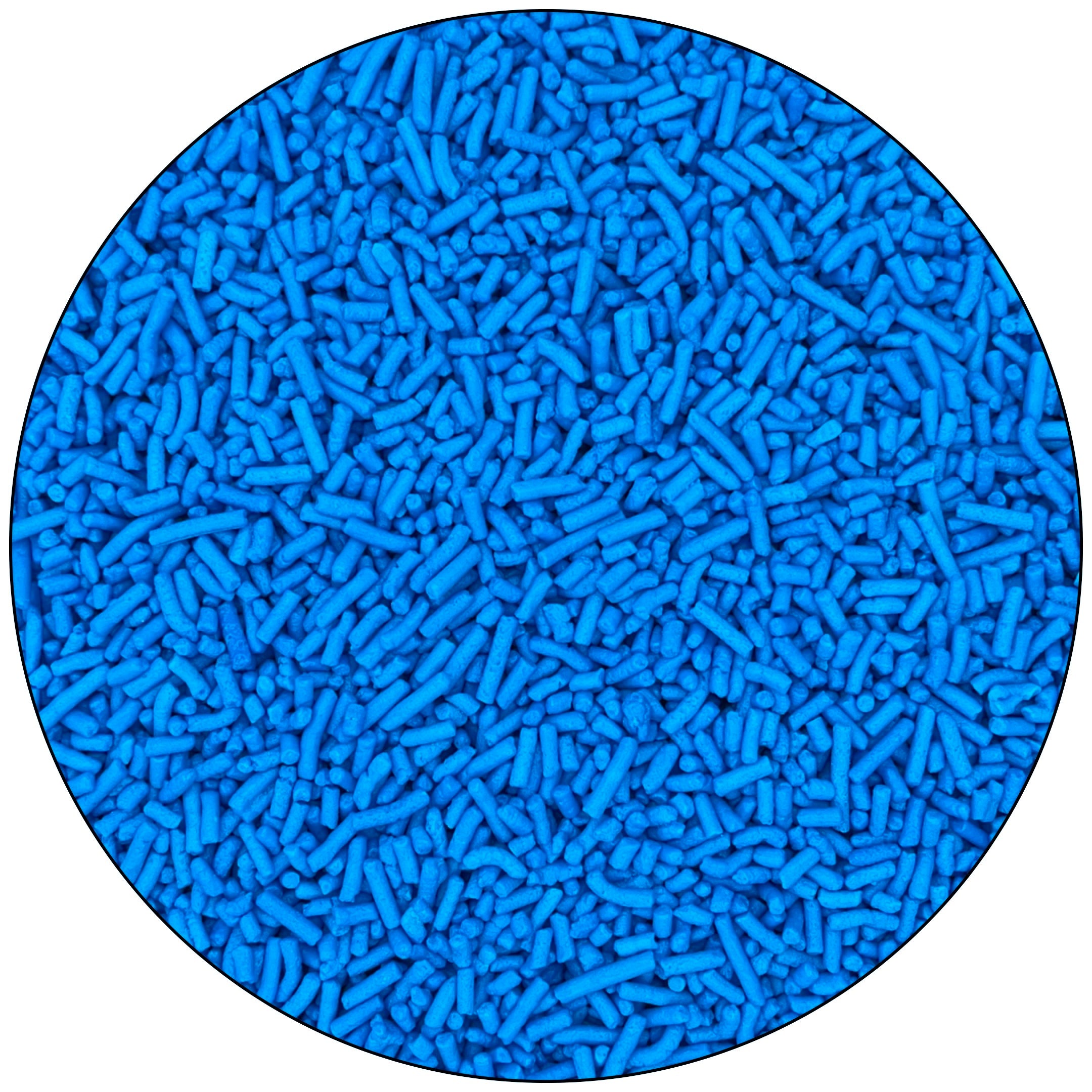 Blue Jimmie sprinkles, cake decorations, blue cupcake sprinkle, edible sprinkles