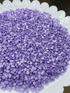 Purple shimmer confetti quins, baking sprinkles, purple sprinkle, cake decorations